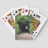 Bunker Hill Covered Bridge トランプ (裏面)