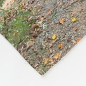 Bunker Hill Covered Bridge フリースブランケット (角)