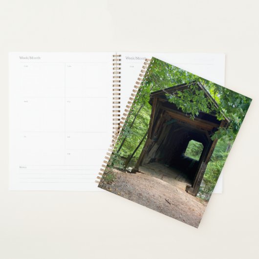 Bunker Hill Covered Bridge プランナー手帳 (ディスプレー)
