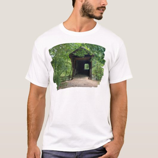 Bunker Hill Covered Bridge Tシャツ (正面)