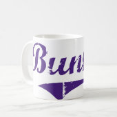 Bunkieルイジアナのクラシックなデザイン コーヒーマグカップ (正面左)