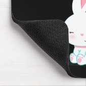Bunnies私を幸せにする幼児の女の子の子ママかわいいEa マウスパッド (コーナー)