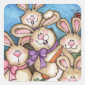 Bunnies – シール (正面)