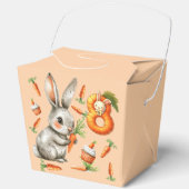 Bunnies and Carrots 8th Birthday Partyお願いボックス フェイバーボックス (正面)