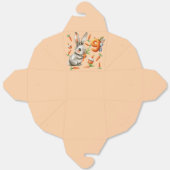 Bunnies and Carrots 9th Birthday Partyお願いボックス フェイバーボックス (見開き)