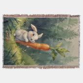 Bunnies Galore  スローブランケット (正面)