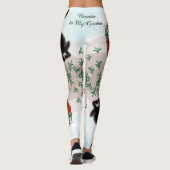Bunnies in My Garden Leggings レギンス (裏面)