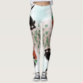 Bunnies in My Garden Leggings レギンス (正面)