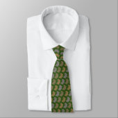 Bunnies Tie Armani Gold Moss Green ネクタイ (タイ)