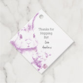 Bunnyの赤来ちゃんシャワー フェイバータグ (正面)