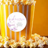 Bunnyの赤来ちゃんシャワー ラウンドシール