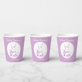 Bunnyの赤来ちゃんシャワー 紙コップ