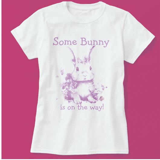 Bunnyの赤来ちゃんシャワー Tシャツ