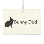 Bunnyパパカスタマイズ カーエアーフレッシュナー (裏面)