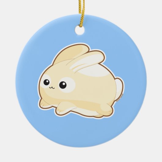 Bunny氏 セラミックオーナメント (正面)