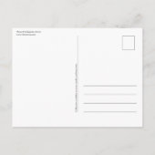 Bunny自然写真 ポストカード (裏面)