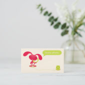 Bunny電話の名刺 名刺 (スタンド正面)