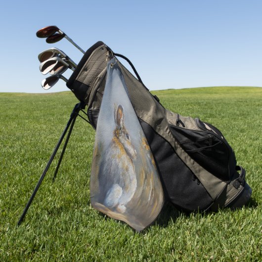 Bunny ゴルフタオル (グリーン)