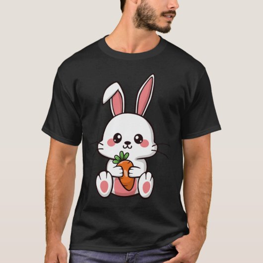 Bunny and Carrot Tシャツ (正面)
