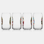 Bunny and Child photo in Oval Frame Easter ガラス缶 (右)