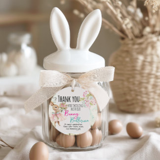 Bunny Ballerina Birthday Tags フェイバータグ