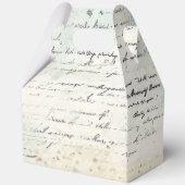 Bunny Ballerina Candy/Favor Box フェイバーボックス (裏面)