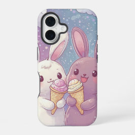 Bunny Bliss – かわいいアニメのスマホケース iPhone 16ケース