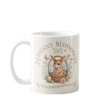 Bunny Blossom Easter Rabbit in Floral Basket