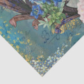 Bunny Blue Decoupage Tissue Paper 薄葉紙 (詳細)