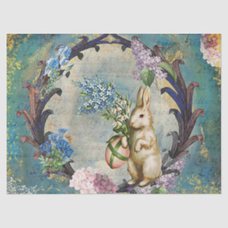 Bunny Blue Decoupage Tissue Paper 薄葉紙