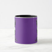 Bunny Bones – Gothic Easter Bunny - caneca マグカップ (中央)