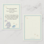 Bunny Book Requestエンクロージャカード エンクロージャーカード (正面/裏面)