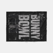 Bunny Bowl Funny Halftime Show 2026  フリースブランケット (正面(横))