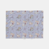 Bunny Buddies Baby Fleece Blanket フリースブランケット (正面(横))