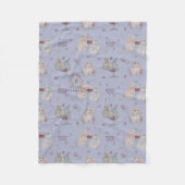 Bunny Buddies Baby Fleece Blanket フリースブランケット (正面)
