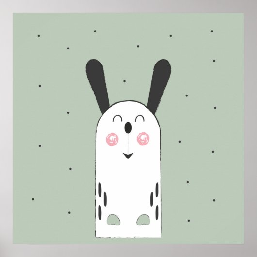 Bunny Cartoon Kidsポスター ポスター (正面)