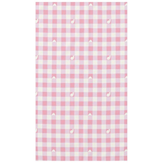 Bunny Check テーブルクロス (正面)