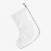 Bunny Christmas Stocking – Personal Holiday Ch arm スモールクリスマスストッキング (裏面 (吊り時))