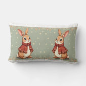 Bunny Cuddle Pillow ランバークッション (裏面)