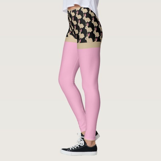"BUNNY EARS" - ACTIVEWEAR LEGGINGS レギンス (左)