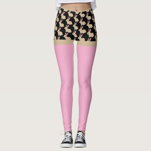 "BUNNY EARS" - ACTIVEWEAR LEGGINGS レギンス (正面)