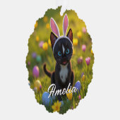 Bunny Ears & Purrs：フェリーニのイースター遊 オーナメントカード (右)