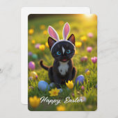 Bunny Ears & Purrs：フェリーニのイースター遊 シーズンカード (正面/裏面)