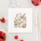 Bunny Egg But Did You Dye Funny Cute Easter Rabbit スタンダードランチョンナプキン (インサイチュ)