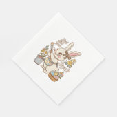 Bunny Egg But Did You Dye Funny Cute Easter Rabbit スタンダードランチョンナプキン (角)
