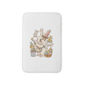 Bunny Egg But Did You Dye Funny Cute Easter Rabbit バスマット (正面縦)