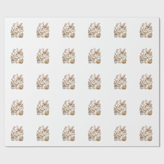 Bunny Egg But Did You Dye Funny Cute Easter Rabbit ラッピングペーパー (フラット)