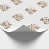 Bunny Egg But Did You Dye Funny Cute Easter Rabbit ラッピングペーパー (角)