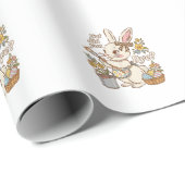 Bunny Egg But Did You Dye Funny Cute Easter Rabbit ラッピングペーパー (ロールコーナー)