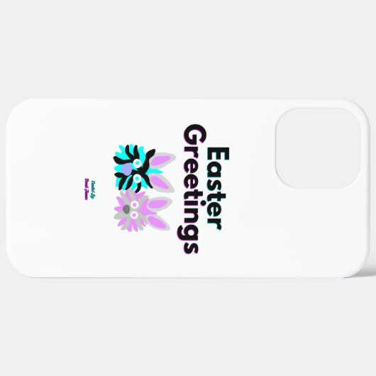 Bunny Fuzzies Apple iPhone 12 Pro Maxケース Case-Mate iPhoneケース (裏面 (横))